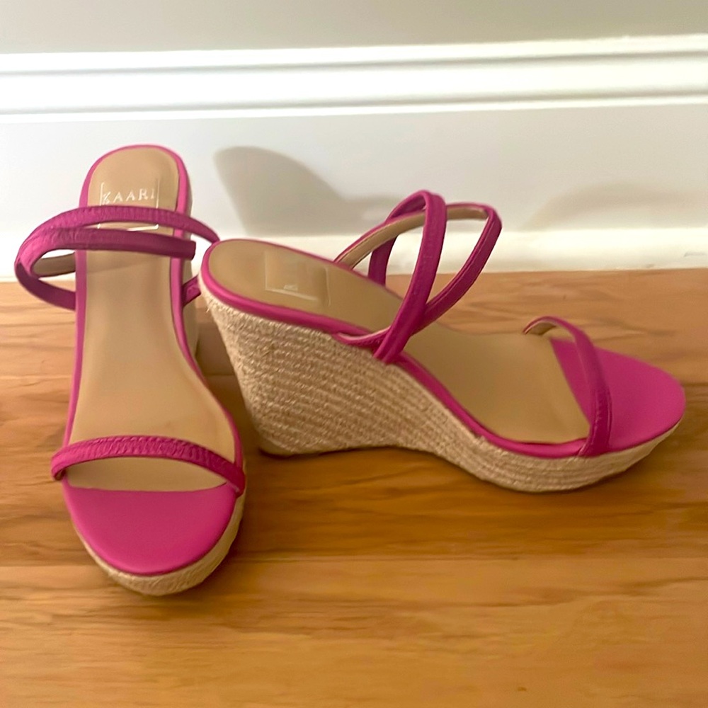 Never worn wedges